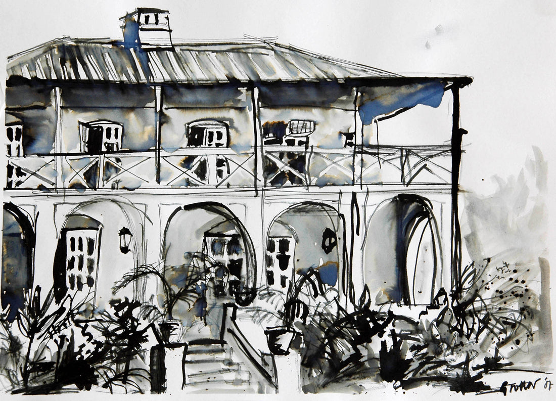 From Bamboo Sticks to House Portraits: My Artistic Journey