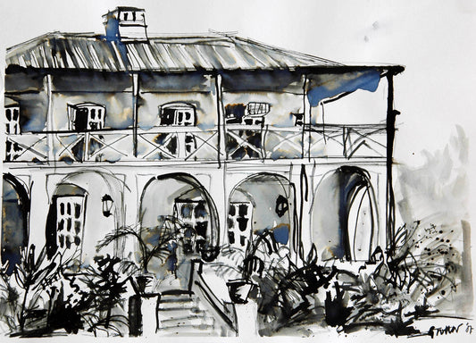 From Bamboo Sticks to House Portraits: My Artistic Journey